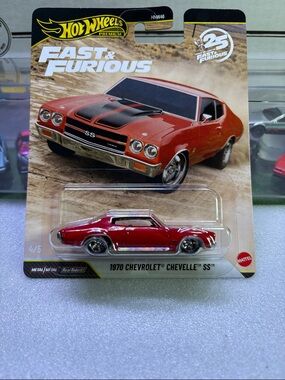 Hot Wheels Fast & Furious 1970 Chevrolet Chevelle SS - Red